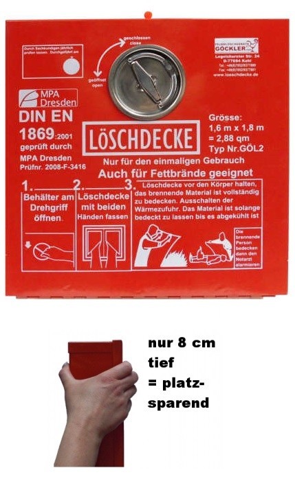 Löschdecken/ Schweißerdecken