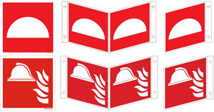 Mittel und Gerät zur Brandbekämpfung ISO u. BGV